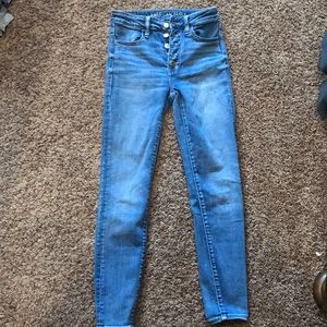 AE women’s super hi-rise jegging